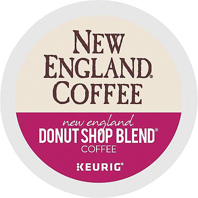 New England Coffee K-Cup Donut Shop Blend Coffee (GMT0038)
