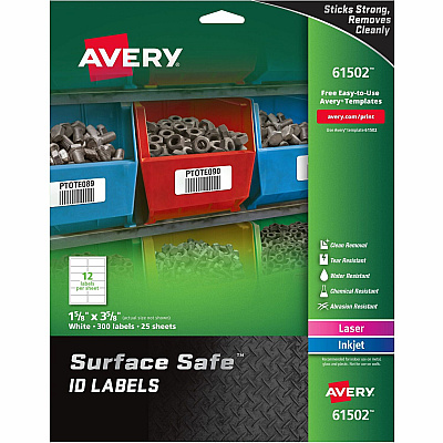 Avery Surface Safe ID Label (AVE61502)