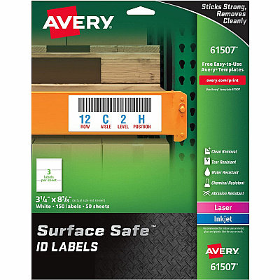 Avery Surface Safe ID Label (AVE61507)