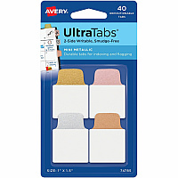 Avery UltraTabs Metallic Color 2-sided Mini Tabs (AVE74785)
