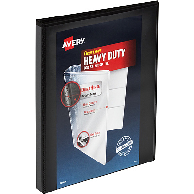 Avery Heavy-Duty View Binders, 0.5" Slant Rings (AVE79766)