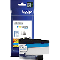 Brother Genuine LC3037C Super High-yield Cyan INKvestment Tank Ink Cartridge