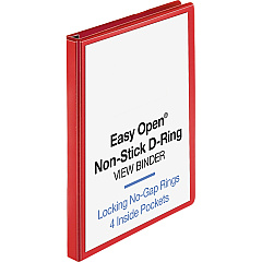 Business Source Red D-ring Binder (BSN26979)