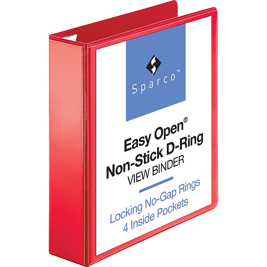 Business Source Red D-ring Binder (BSN26981)