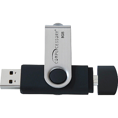 Compucessory 8GB USB 2.0 Flash Drive (CCS26470)