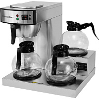 Coffee Pro 3-Burner Commercial Coffee Brewer (OGFCPRLG)