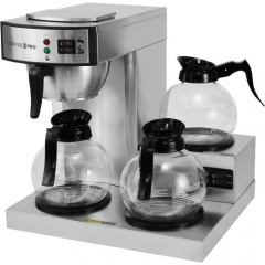 Coffee Pro 3-Burner Commercial Coffee Brewer (CPRLG)