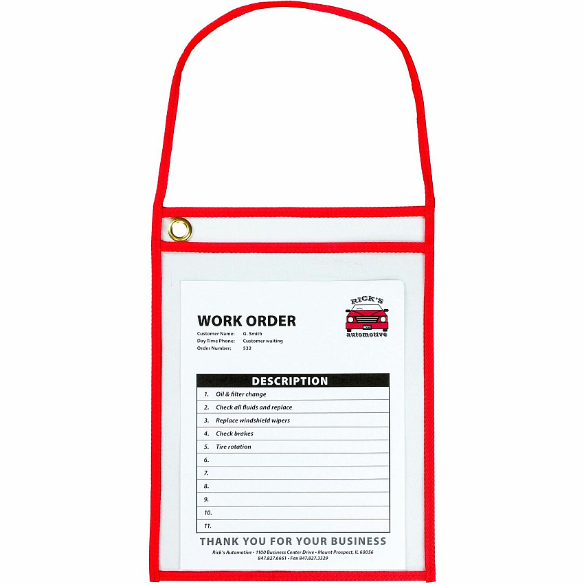 C-Line Hanging Strap Shop Ticket Holder (CLI41924)