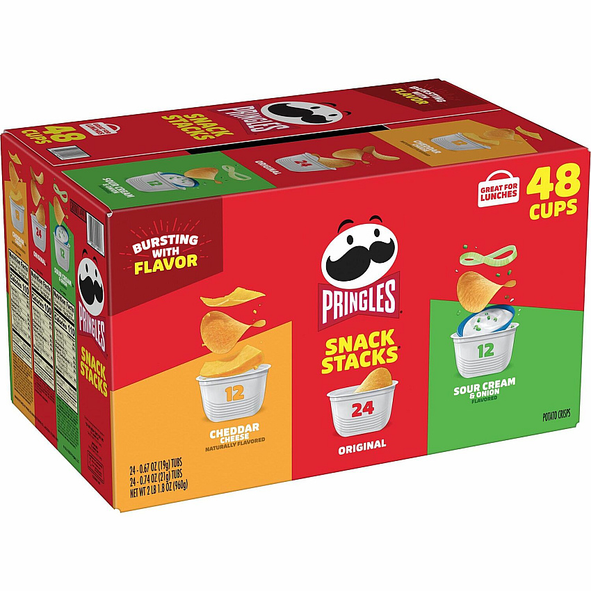 Pringles Crisps Grab 'N Go Variety Pack (KEB14991)