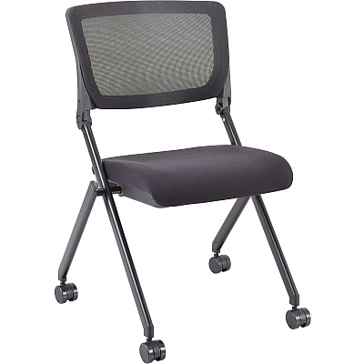 Lorell Mobile Mesh Back Nesting Chairs (LLR41846)