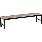 Lorell Faux Wood Outdoor Bench (LLR42689)