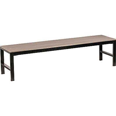 Lorell Faux Wood Outdoor Bench (LLR42689)
