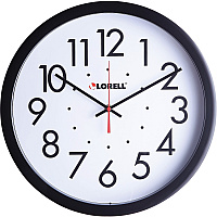 Lorell 14-1/2" Self-Set Wall Clock (LLR61009)
