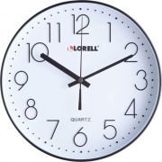 Lorell 12" Quiet Wall Clock (61011)