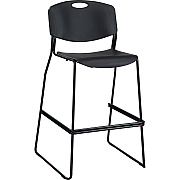 Lorell Heavy-duty Bistro Stack Chairs (LLR62535)