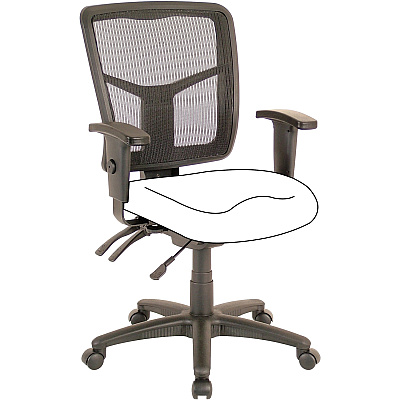 Lorell Ergomesh Executive Mesh Mid-Back Office Chair (86201) Frame (LLR86211)