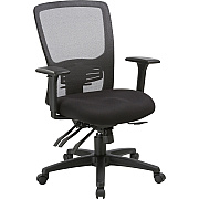 Lorell Ratchet High-back Mesh Chair (LLR86220)