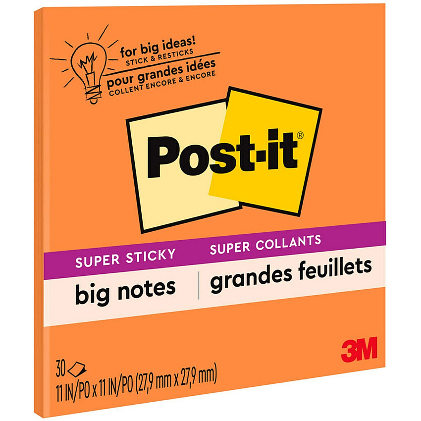 Post-it Super Sticky Big Note (MMMBN11O)