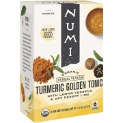 Numi Organic Turmeric Golden Tonic Herbal Tea Bag (10551)