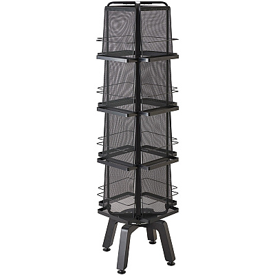Safco Onyx Mesh Rotating Magazine Stand (SAF5580BL)