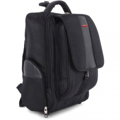 Swiss Mobility Carrying Case (Rolling Backpack) for 15.6" Notebook - Black (BKPW2620SMBK)
