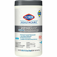 Clorox Healthcare VersaSure Cleaner Disinfectant Wipes (CLO31757EA)