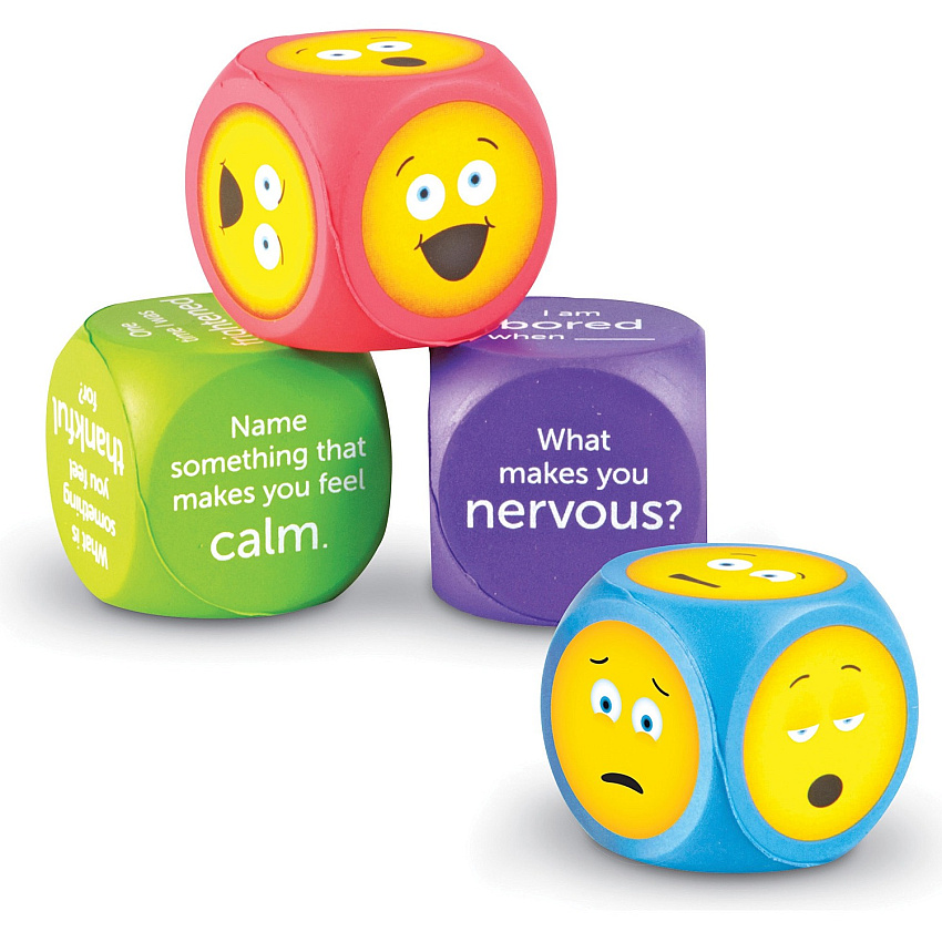 Learning Resources Soft Foam Emoting Cubes (LRNLER7289)