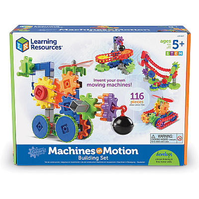 Learning Resources Gears! Gears! Gears! Machines in Motion (LRNLER9227)