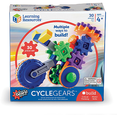 Learning Resources Gears! Cycle Gears Building Kit (LRNLER9231)