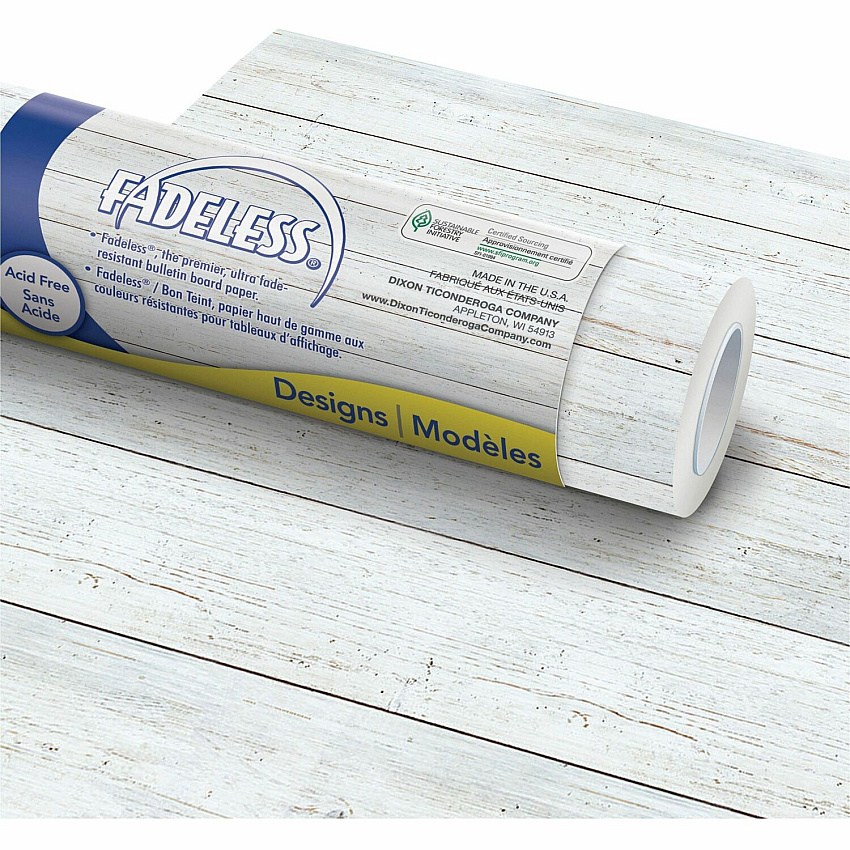 Fadeless Shiplap Design Board Art Paper (PAC56795)