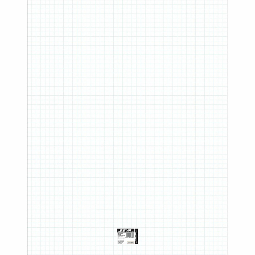UCreate Ghostline Grid Poster Board (PACCAR12006)