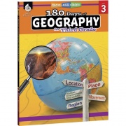 Shell Education 180 Days of Geography Resource Printed Book (28624)