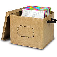 Teacher Created Resources Burlap Storage Box (TCR20834)