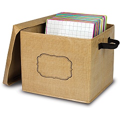 Teacher Created Resources Burlap Storage Box (TCR20834)