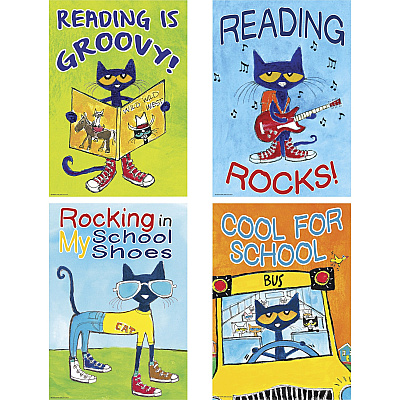 Teacher Created Resources Pete the Cat Posters Set (TCR6656)