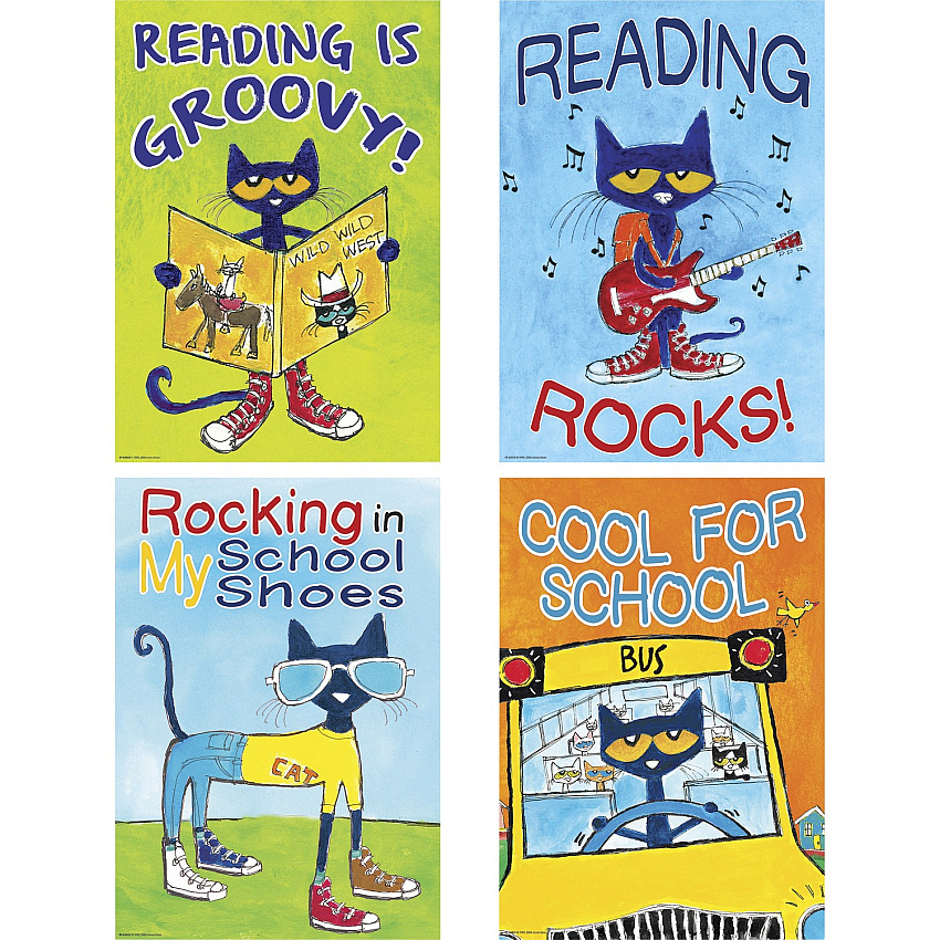 Teacher Created Resources Pete the Cat Posters Set (TCR6656)