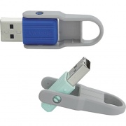 Verbatim 32GB Store 'n' Flip USB Flash Drive - 2pk - Blue, Mint (70061)