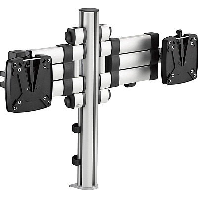 Novus TSS Duo 220+0260+000 Mounting Arm for Monitor - Silver, Black (2200260000)