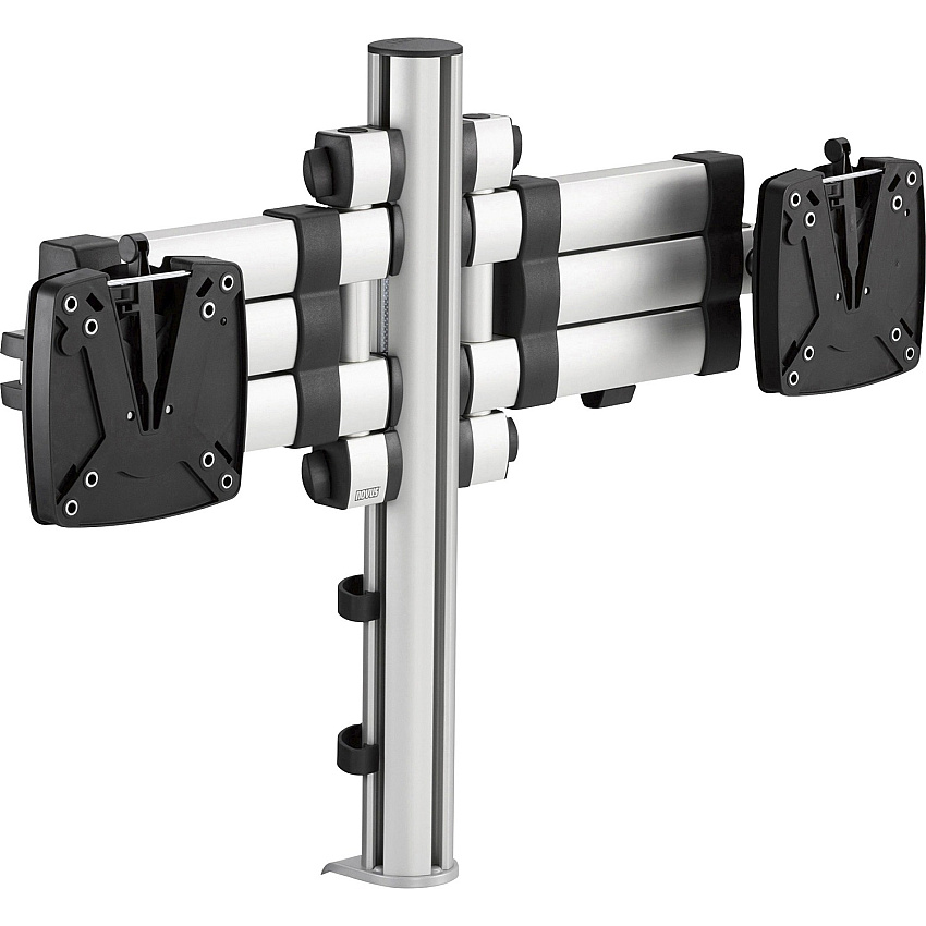 Novus TSS Duo 220+0260+000 Mounting Arm for Monitor - Silver, Black (2200260000)