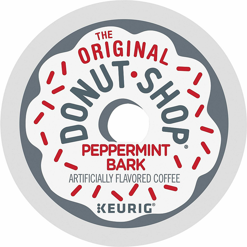 The Original Donut Shop K-Cup Peppermint Bark Coffee (GMT7428)