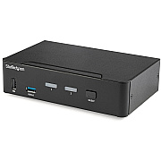 StarTech 2port Displayport Kvm Switch 4k 60hz Taa (SV231DPU34K)