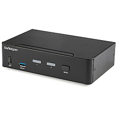 StarTech 2port Displayport Kvm Switch 4k 60hz Taa (SV231DPU34K)