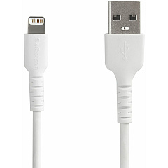 StarTech 6ft/2m Durable Usb-a To Lightning Cable (RUSBLTMM2M)