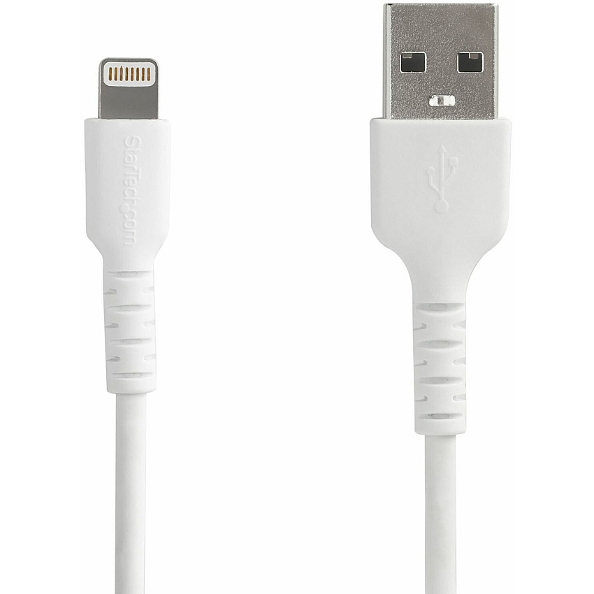 StarTech 6ft/2m Durable Usb-a To Lightning Cable (RUSBLTMM2M)