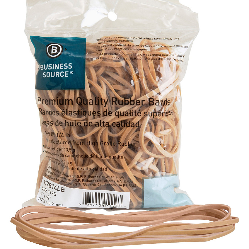 Business Source Rubber Bands (BSN117B14LB)