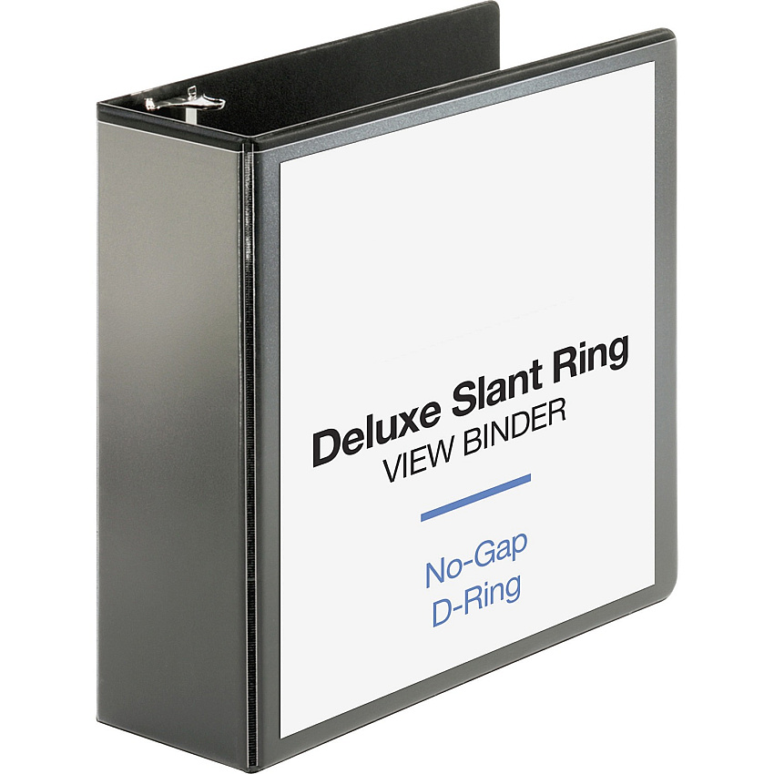 Business Source Deluxe Slant Ring View Binder (BSN62472)