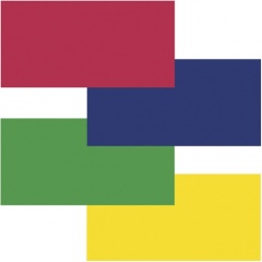 Fadeless Primary Colors Bulletin Art Paper (57532)