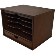 Victor Heritage Wood Desktop Organizer (H4720)