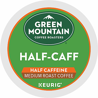 Green Mountain Coffee Roasters K-Cup Half-Caff Coffee (GMT6999CT)