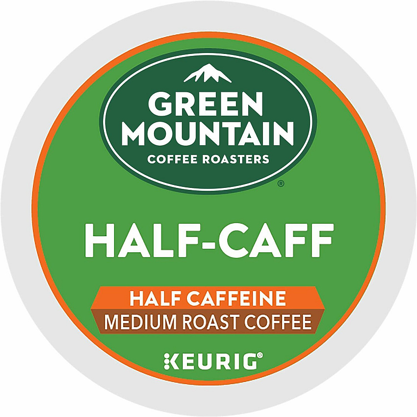 Green Mountain Coffee Roasters K-Cup Half-Caff Coffee (GMT6999CT)